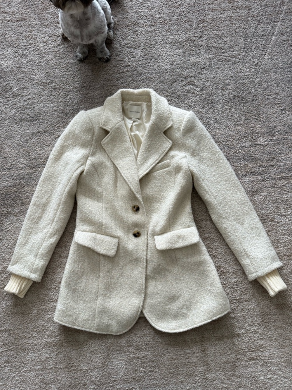 Favorite Daughter The City Layered Tweed Blazer - Picture 12 of 14